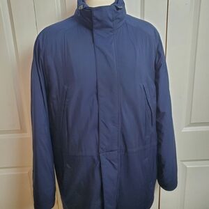 Loro Piana Navy Snowdream Creekside Raincoat‎